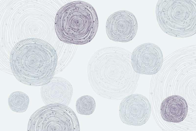 Carta da parati Circle