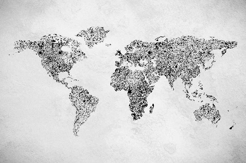 Carta da parati Ink World Carta da parati Ink World