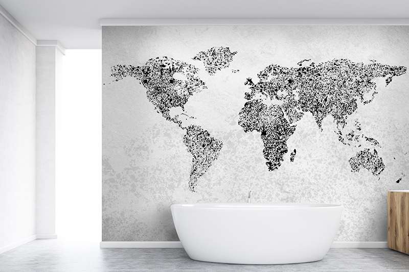 Carta da parati Ink World