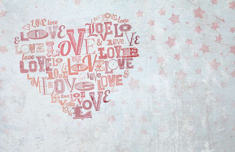 Carta da parati Love