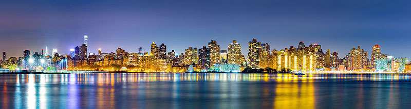 Carta da parati Skyline di Manhattan