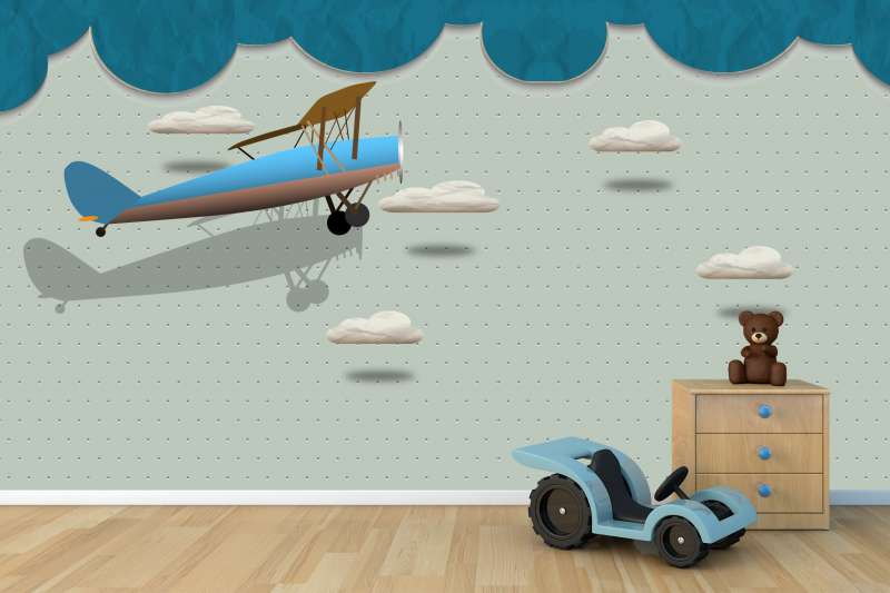 Carta da parati Plane