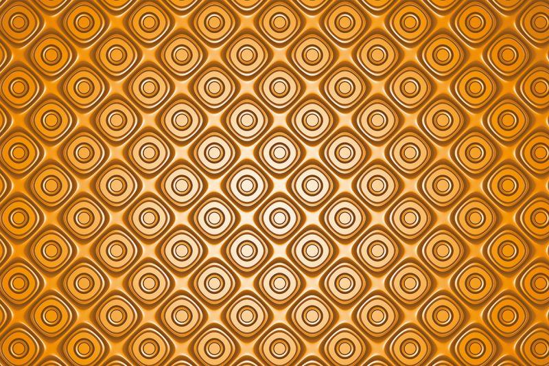 Carta da parati 3D Gold