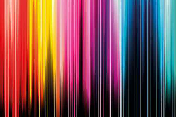 Carta da parati Colori Linee