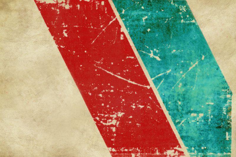 Carta da parati Fasce Vintage