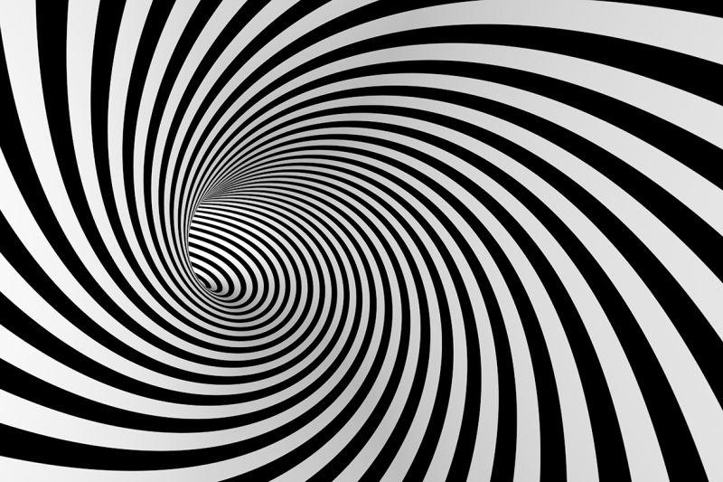 Carta da parati Spirale Continua