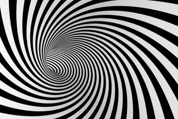 Carta da parati Spirale Continua