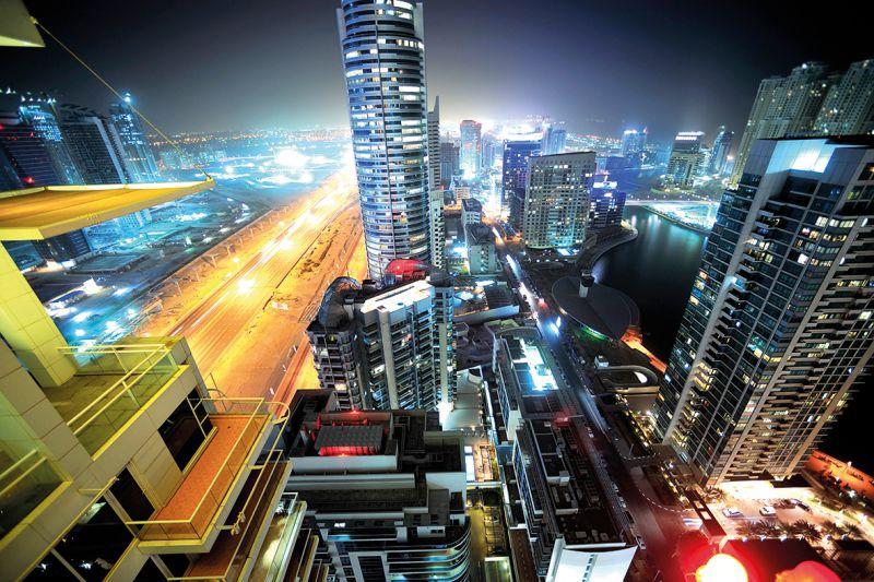Carta da parati Dubai Night