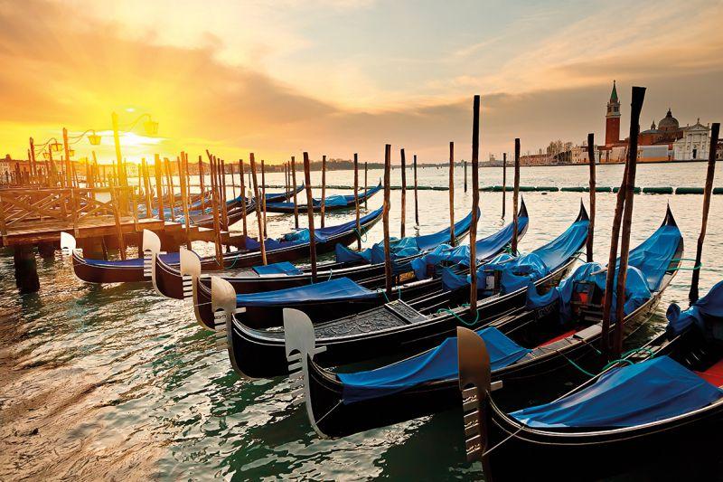 Carta da parati Venezia, Gondole