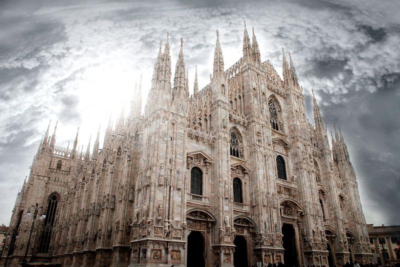Carta da parati Milano Duomo