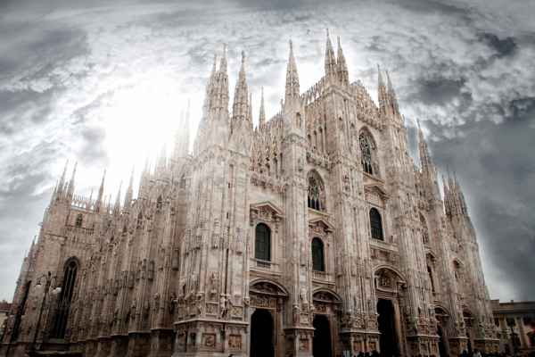 Carta da parati Milano Duomo