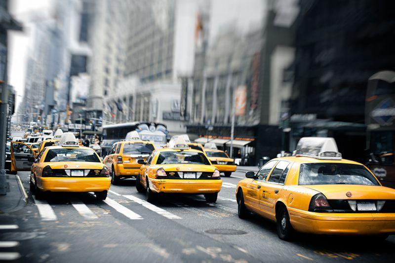 Carta da parati New York Taxi