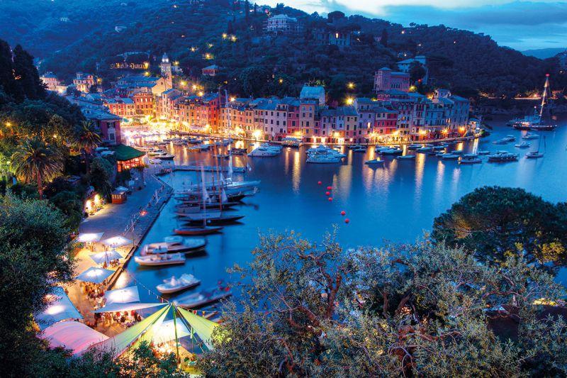 Carta da parati Portofino Night