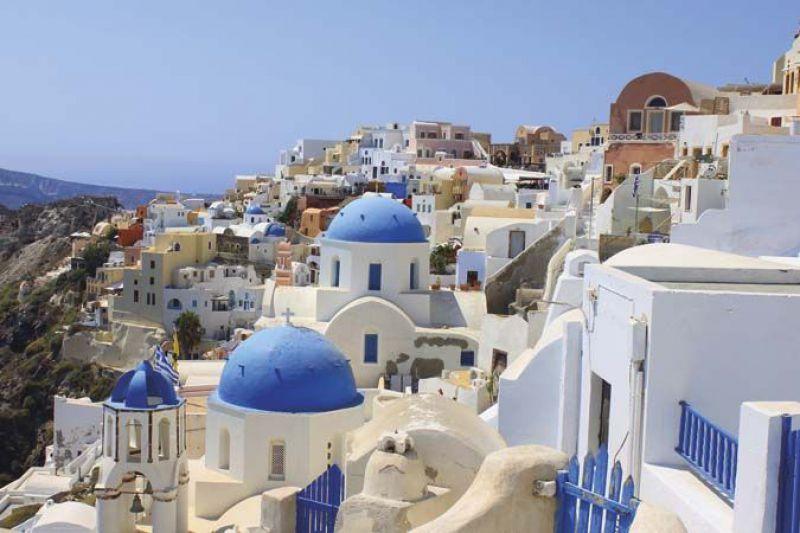 Carta da parati Santorini 1