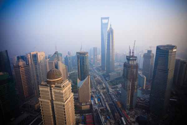 Carta da parati Shanghai Panorama