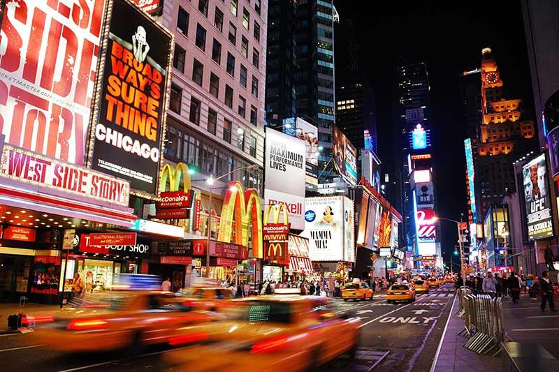 Carta da parati New York, Time Square 1