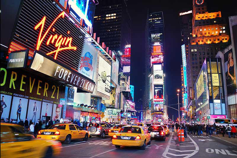 Carta da parati New York, Time Square 2