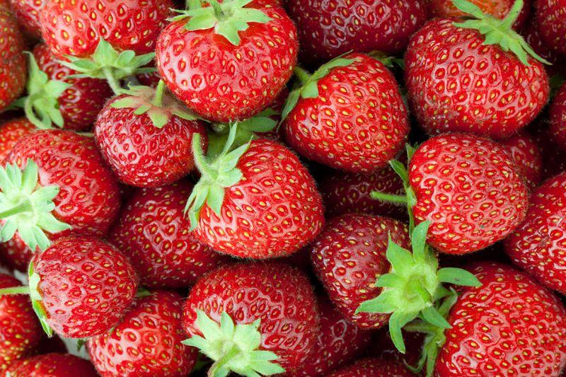 Carta da parati Fragole 2
