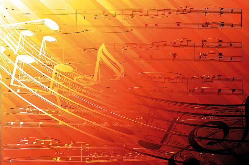 Carta da parati Musicale