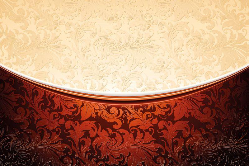 Carta da parati Ornamento Vintage