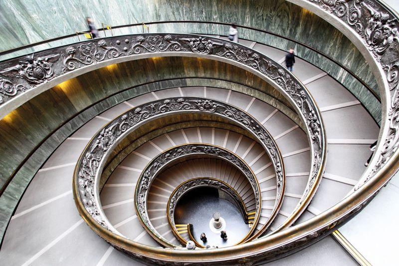 Carta da parati Scala Vaticana