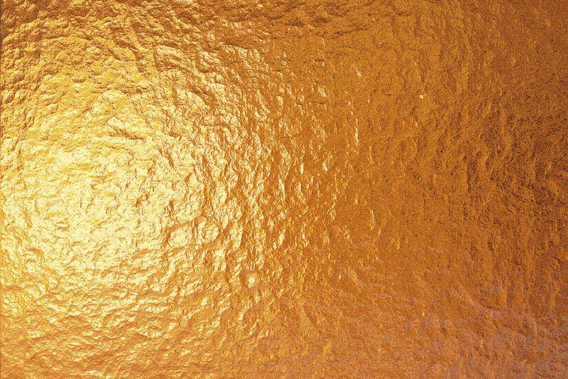 Carta da parati Alluminio Oro
