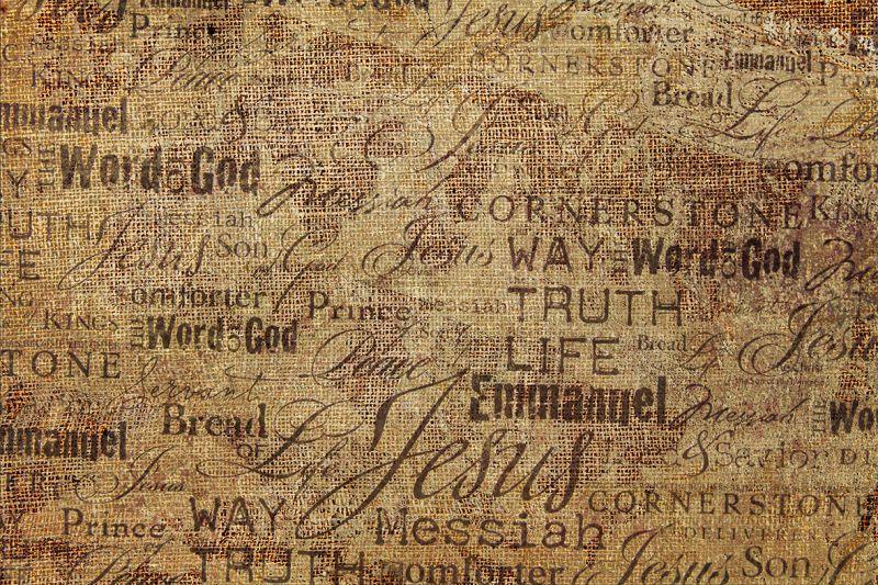 Carta da parati Tela religiosa
