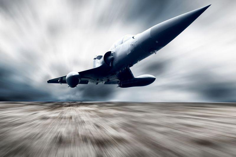 Carta da parati Aereo militare 02