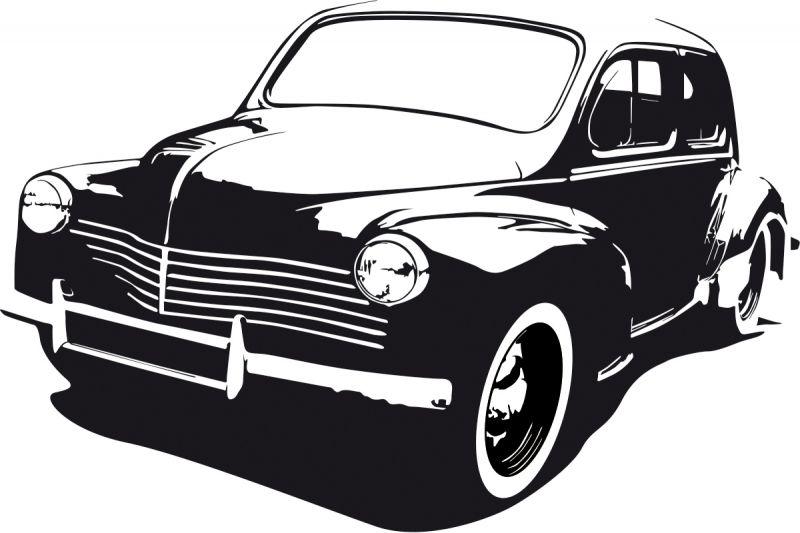 Carta da parati Auto