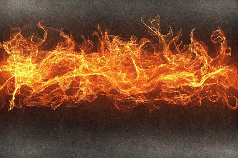Carta da parati Fuoco 02