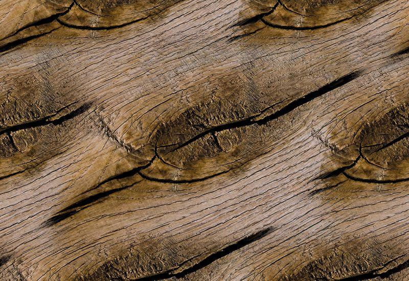 Carta da parati Nodi Legno