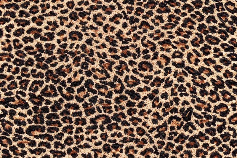 Carta da parati Stoffa Leopardata