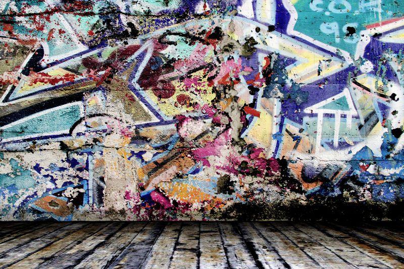 Carta da parati Graffity wall