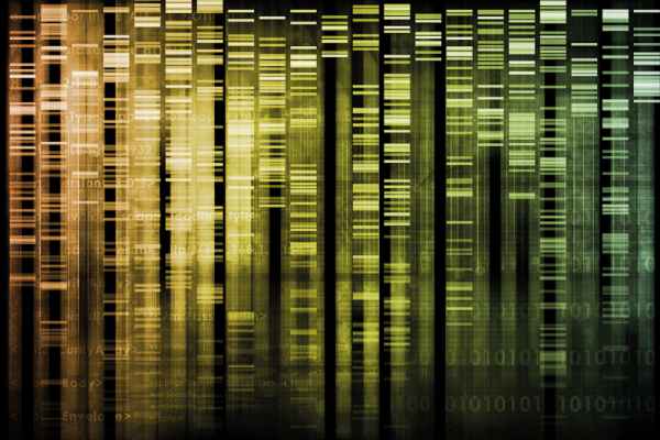 Carta da parati Dna