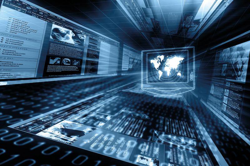 Carta da parati Internet Concetto