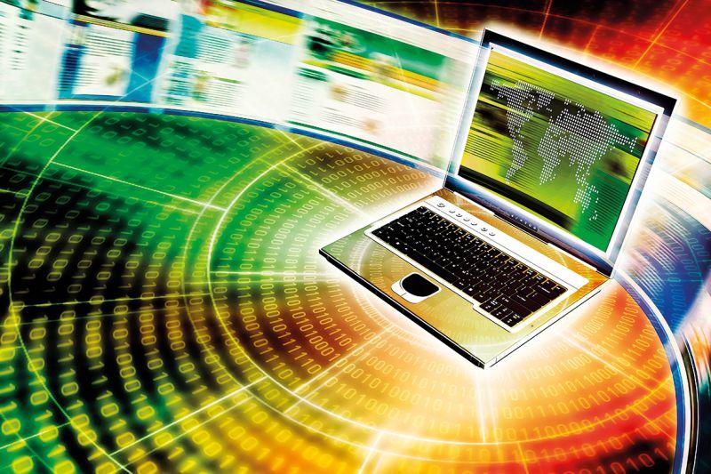 Carta da parati Internet Portatile