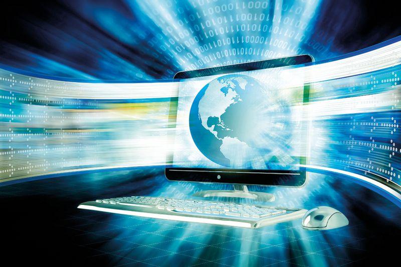 Carta da parati Rete Internet