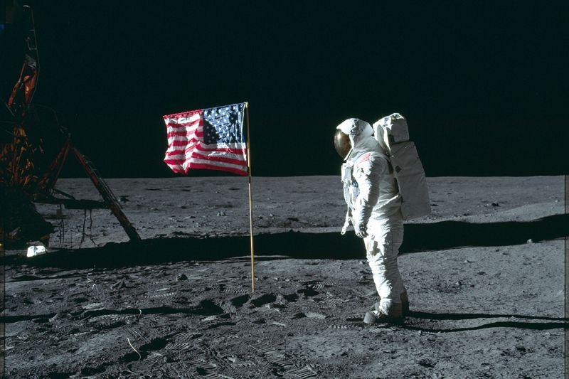Carta da parati Sbarco sulla Luna
