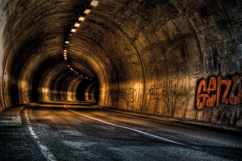 Carta da parati Tunnel